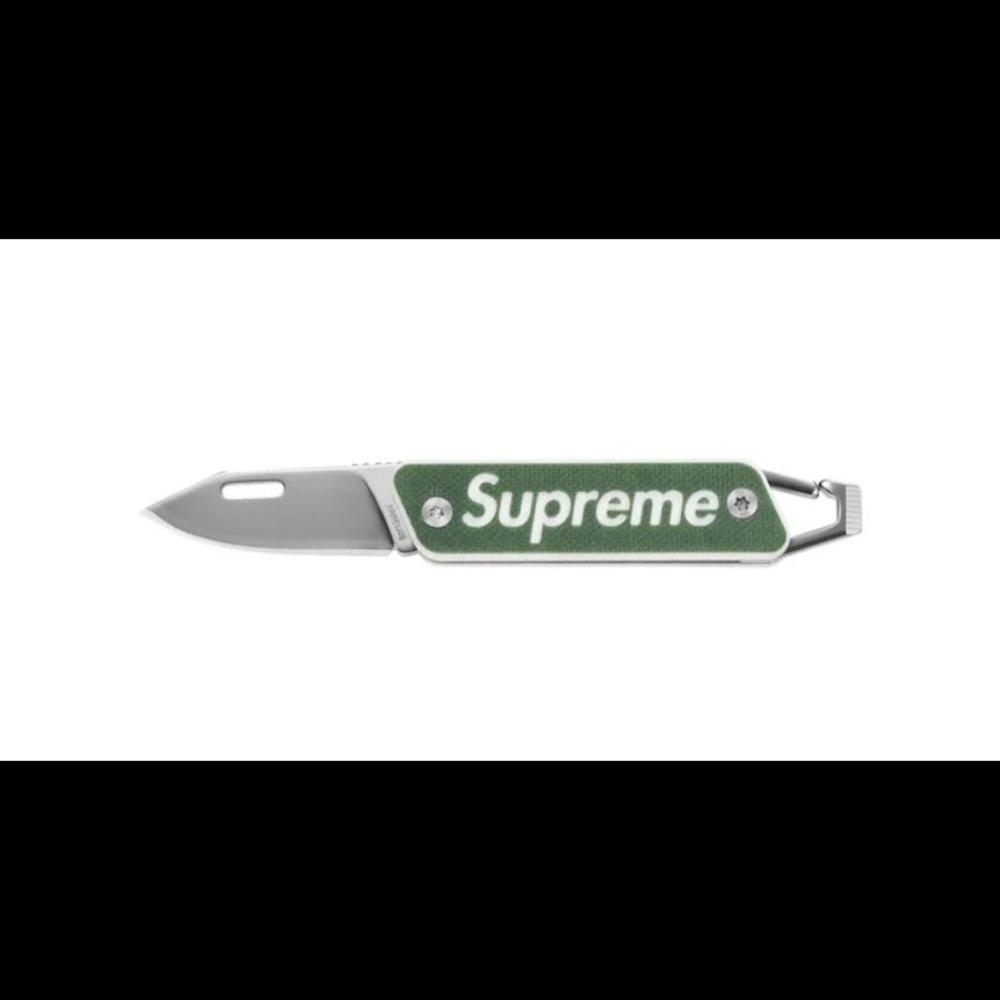 SUPREME Keychain Knife Olive